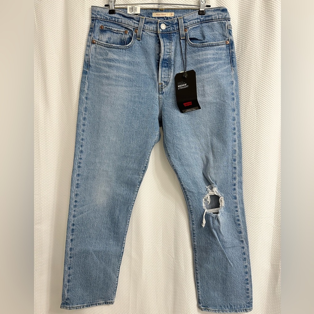 Levi's Wedgie Straight High Rise Jeans - 31 - Picture 8 of 11